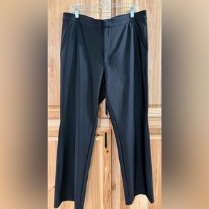 Good American Black Classy Closet Staple Versatile Office Dress Pants